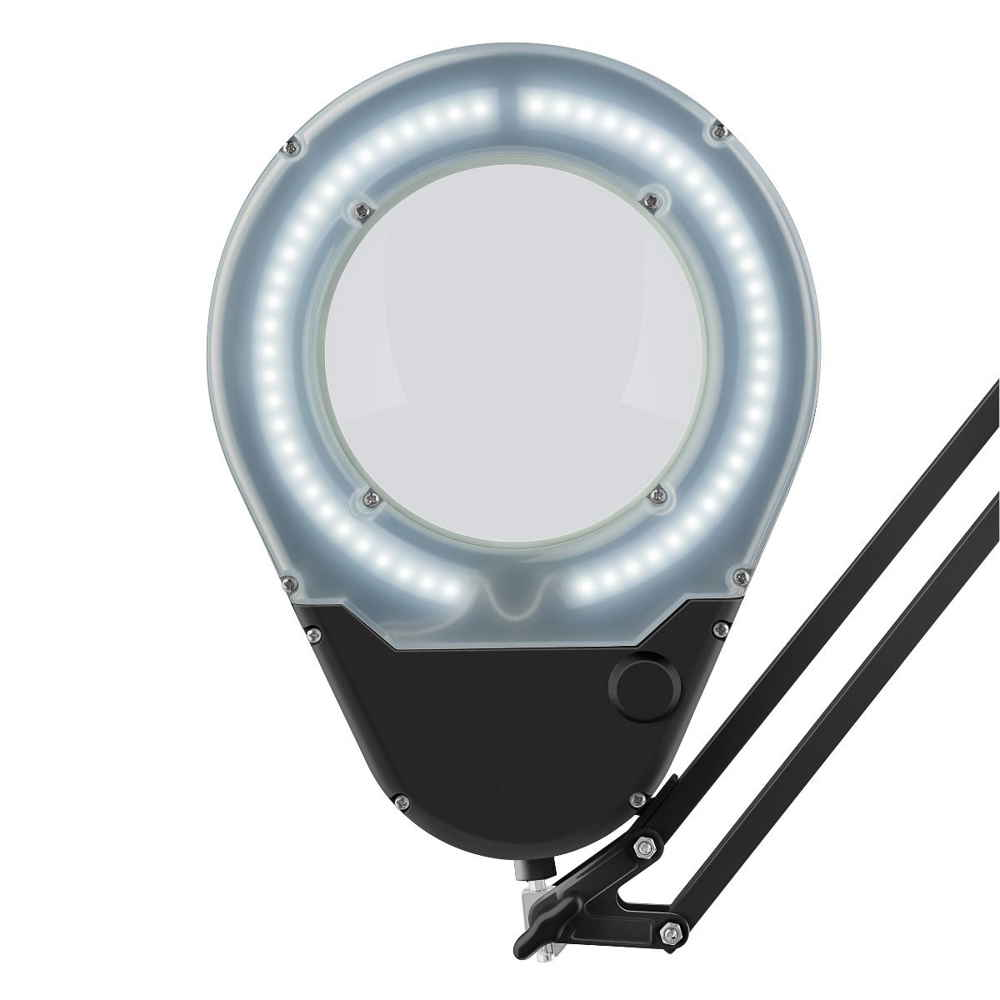 Lupa con Lampara LED de 5 aumentos con luz fría y brazo articulado Magni  WK-L004T