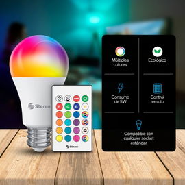Foco LED RGB decorativo, 5 W