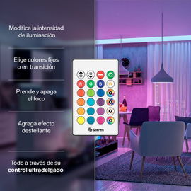 Foco LED RGB decorativo, 5 W