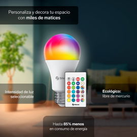 Foco LED RGB decorativo, 5 W