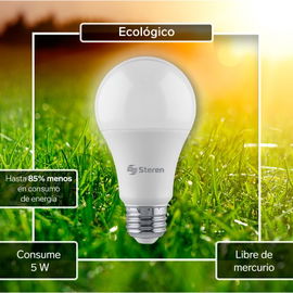 Foco LED RGB decorativo, 5 W