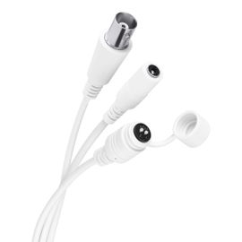 Cámara de seguridad CCTV digital Full HD, para exterior, tipo mini bala, tetrahíbrida