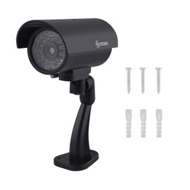 Cámara de seguridad CCTV simulada (dummy) tipo bala