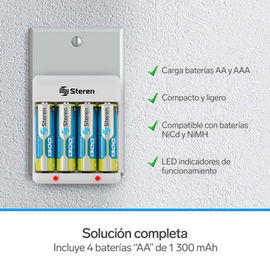 Cargador de pilas 