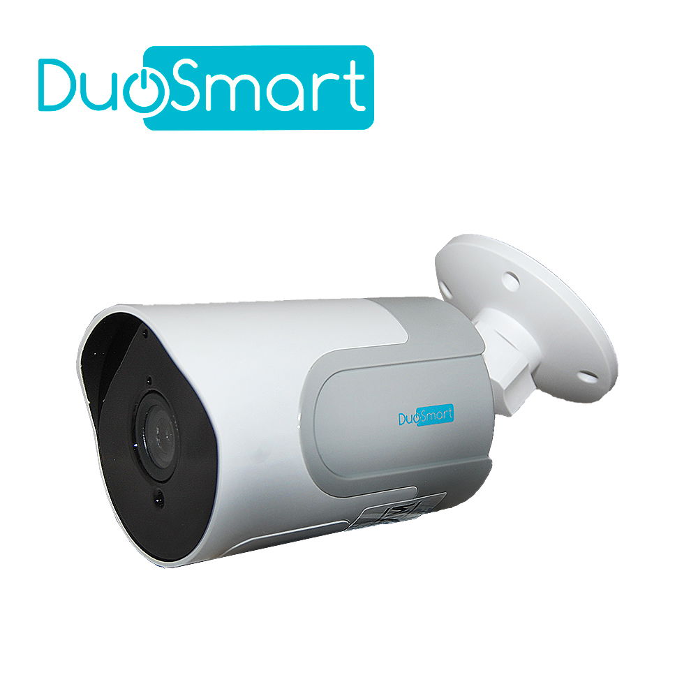 CAMARA INTELIGENTE DUOSMART E30 WIFI 2.4 GHZ PARA EXTERIOR CON AUDIO BIDIRECCIONAL TIPO BULLET FULL HD 1080P COMPATIBLE CON APP DUOSMART SOPORTA MEMORIA MICROSD DE HASTA 128 GB (NO INCLUIDA) CAMARA INTELIGENTE DUOSMART E30 WIFI 2.4 GHZ PARA EXTERIOR CON AUDIO BIDIRECCIONAL TIPO BULLET FULL HD 1080P COMPATIBLE CON APP DUOSMART SOPORTA MEMORIA MICROSD DE HASTA 128 GB (NO INCLUIDA)