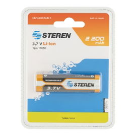 Batería recargable Li-ion 2200 mAh tipo 18650 Batería recargable Li-ion 2200 mAh tipo 18650