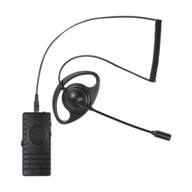 PTT inalámbrico Bluetooth con auricular con micrófono boom para radios Kenwood Serie NX5000/3000