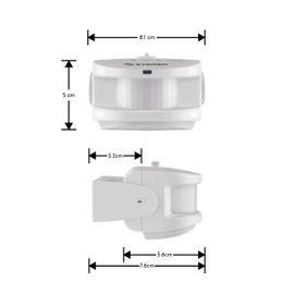 Sensor de movimiento con campana inalámbrica Sensor de movimiento con campana inalámbrica
