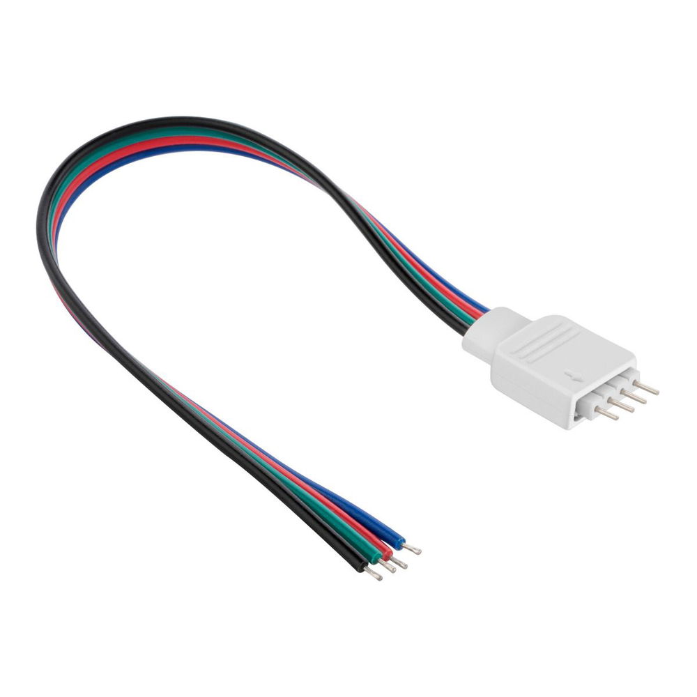 Cable de alimentación para tiras LED RGB multicolor Cable de alimentación para tiras LED RGB multicolor