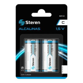 Paquete de 2 pilas alcalinas 