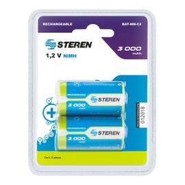 Paquete de 2 pilas recargables 
