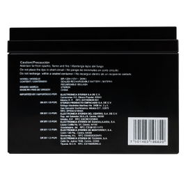 Batería sellada de ácido-plomo, 12 Vcc 24 Ah Batería sellada de ácido-plomo, 12 Vcc 24 Ah