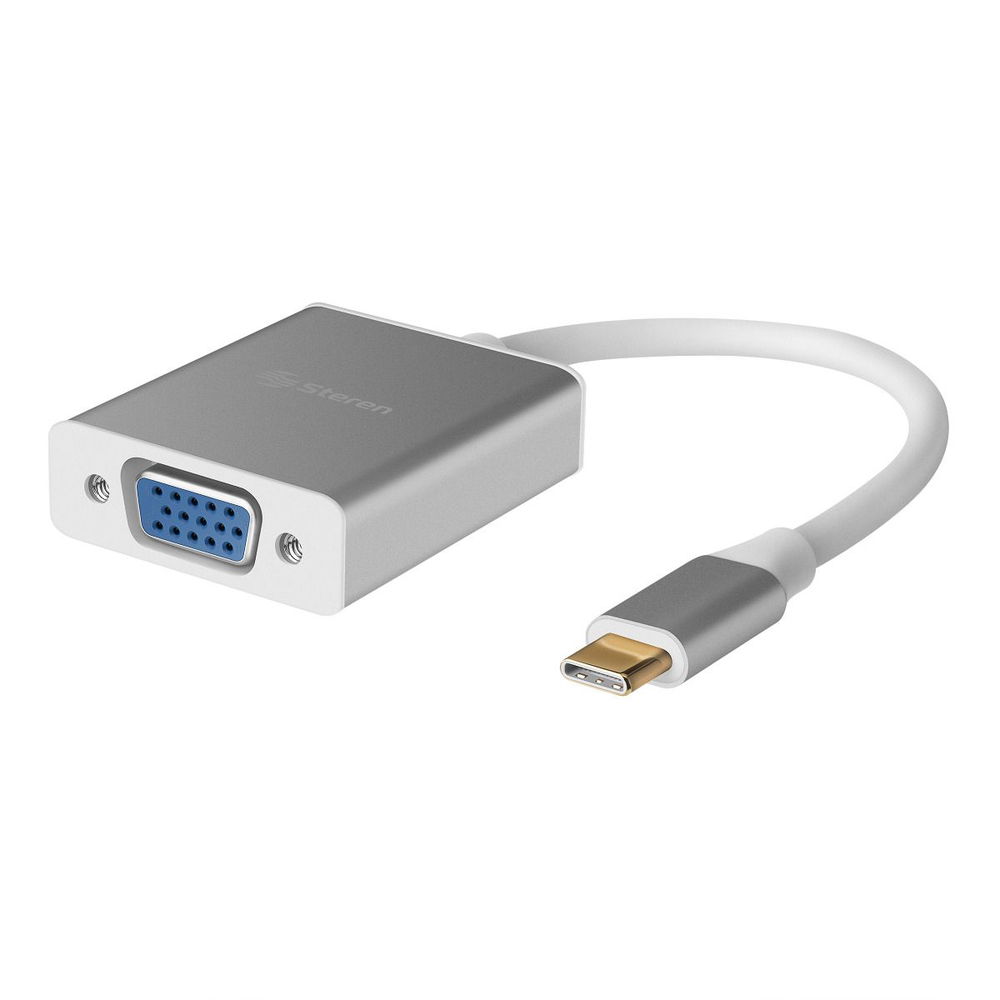 Adaptador USB C a VGA Adaptador USB C a VGA