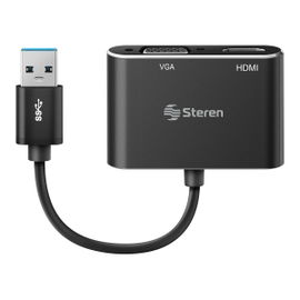 Adaptador USB 3.0 a HDMI / VGA