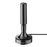 Antena compacta UHF con base de imán y booster de 20 dB