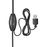 Antena compacta UHF con base de imán y booster de 20 dB