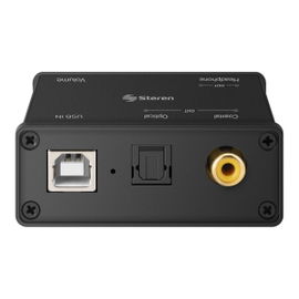 Convertidor de audio digital (USB) a analógico/digital (AUX, Coaxial o Toslink) Convertidor de audio digital (USB) a analógico/digital (AUX, Coaxial o Toslink)