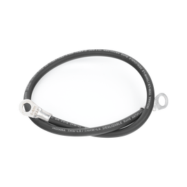 Jumper para Puesta a Tierra con Cable 6 AWG con Conectores de Ojo de 50 cm.