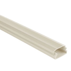 Canaleta de PVC mediana, de 2 m