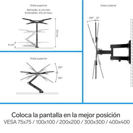 Soporte para pantallas de 13