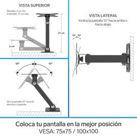 Soporte para pantallas de 10 Soporte para pantallas de 10