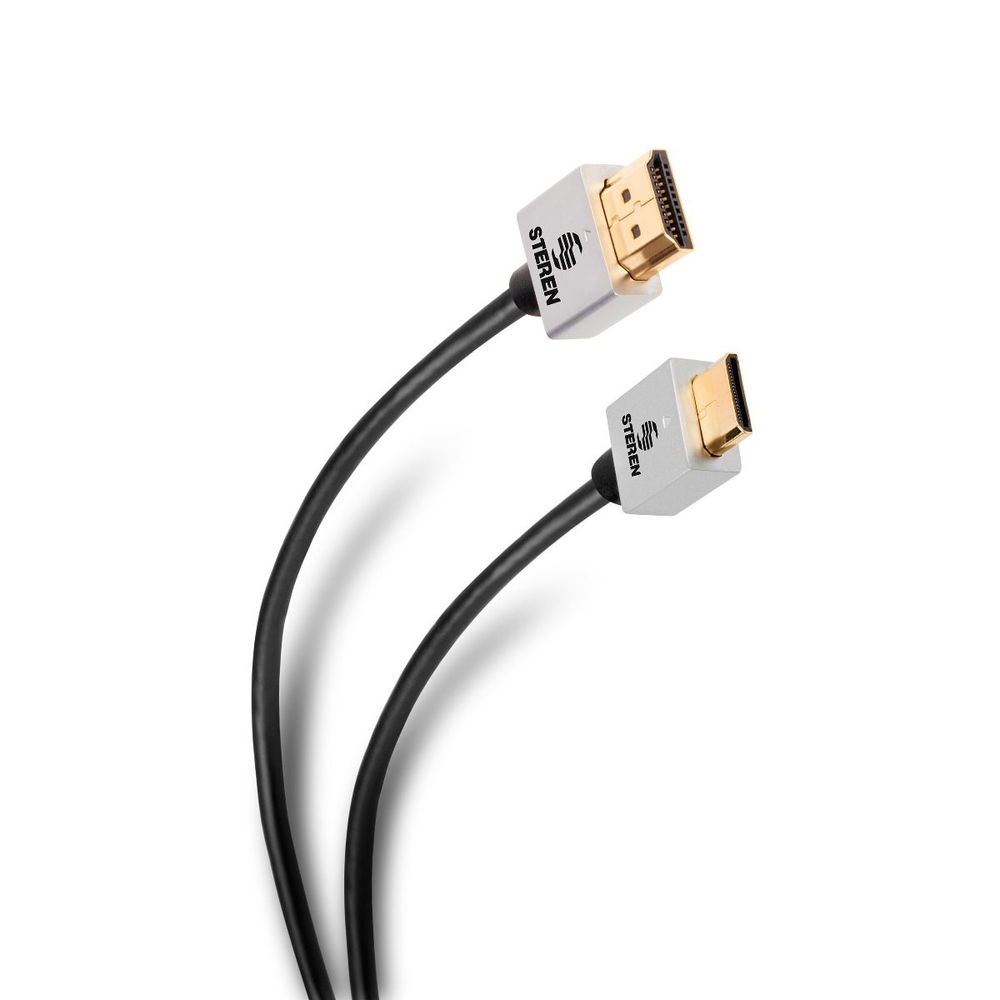 Cable Elite 4K mini HDMI® a HDMI® ultra delgado, de 1,8m