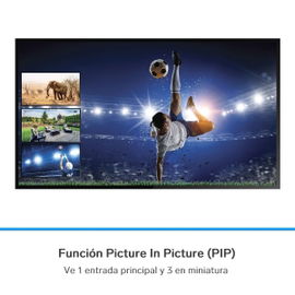 Selector HDMI 4K de 4 entradas y 2 salidas, con control remoto y función PIP (Picture In Picture)
