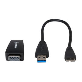 Adaptador USB 3.0 a VGA. Adaptador USB 3.0 a VGA.