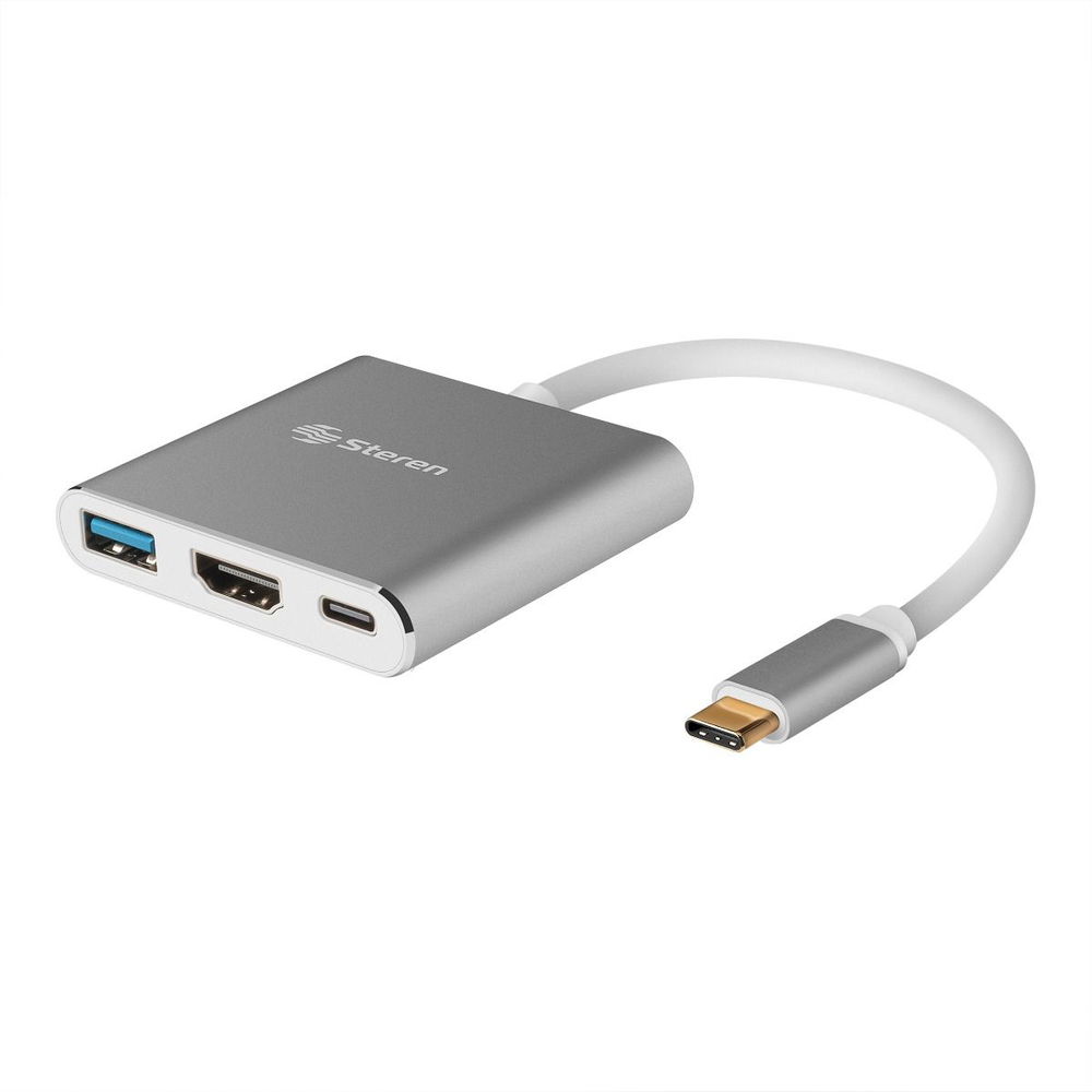 Adaptador USB C a HDMI / USB 3.0 / USB C