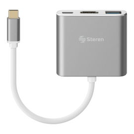 Adaptador USB C a HDMI / USB 3.0 / USB C