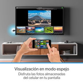 Adaptador Wi-Fi* espejo de celular a TV