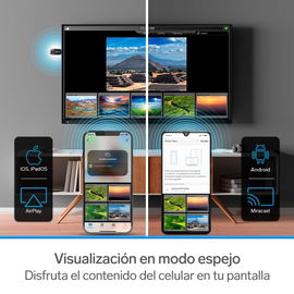 Adaptador 4K Wi-Fi* espejo de celular a TV