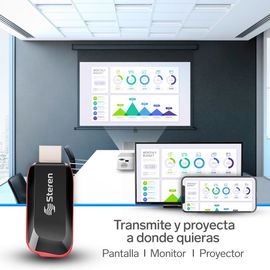 Adaptador 4K Wi-Fi* espejo de celular a TV