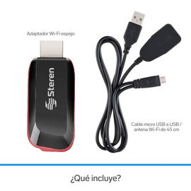 Adaptador 4K Wi-Fi* espejo de celular a TV