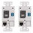 Extensor HDMI y de control remoto de 60 m, con placas de pared