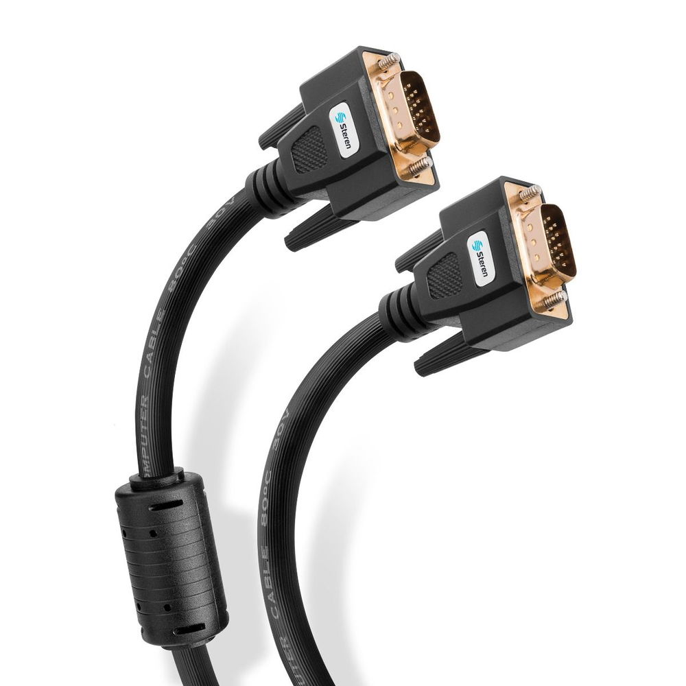 Cable VGA de 15 m reforzado y con filtros de ferrita Cable VGA de 15 m reforzado y con filtros de ferrita