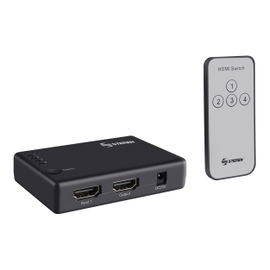 Selector HDMI de 4 entradas con control remoto Selector HDMI de 4 entradas con control remoto