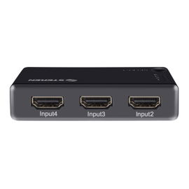 Selector HDMI de 4 entradas con control remoto
