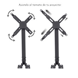 Soporte de techo o pared para proyector