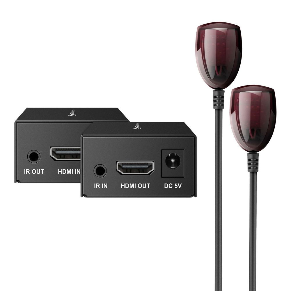 Extensor HDMI® y de control remoto por cable Cat 6, de 40mts Extensor HDMI® y de control remoto por cable Cat 6, de 40mts