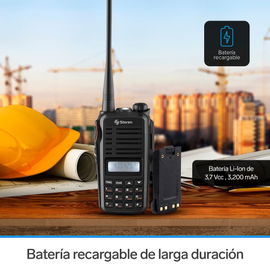 Radio intercomunicador profesional con teclado y 3 Watts de potencia