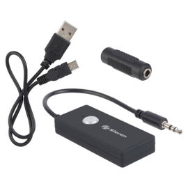 Receptor de audio Bluetooth* con batería recargable