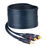 Cable conector 3,5 mm a 2 conector RCA de 3,6 m