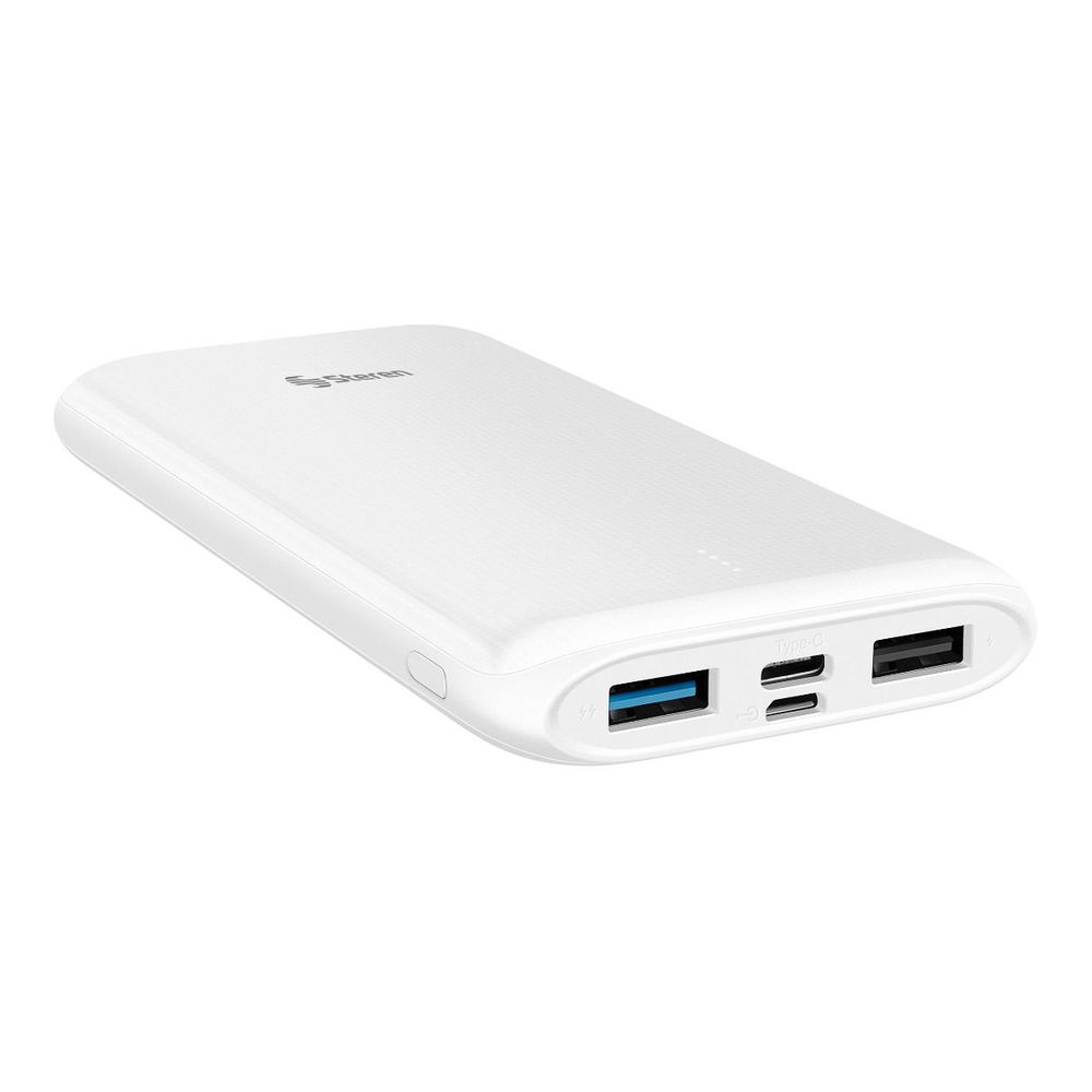 Power Bank de 10,000 mAh con Turbo Charge QC y Power Delivery con 2 salidas USB y USB C Power Bank de 10,000 mAh con Turbo Charge QC y Power Delivery con 2 salidas USB y USB C