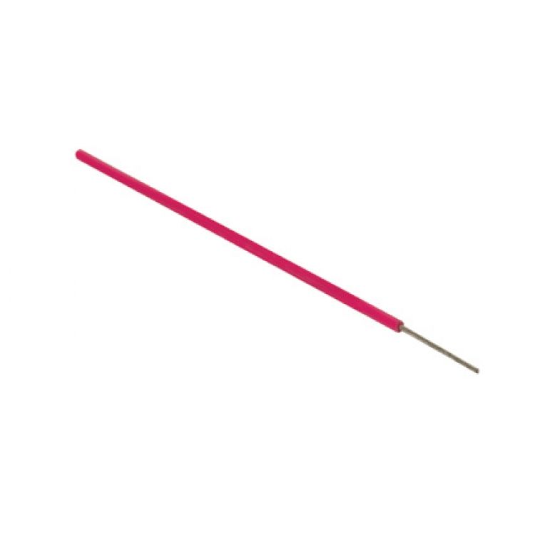 Alambre estañado para conexiones, 22 AWG, color rojo Alambre estañado para conexiones, 22 AWG, color rojo
