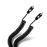 Cable auxiliar conector a conector 3,5 mm de 2,1 m, espiral