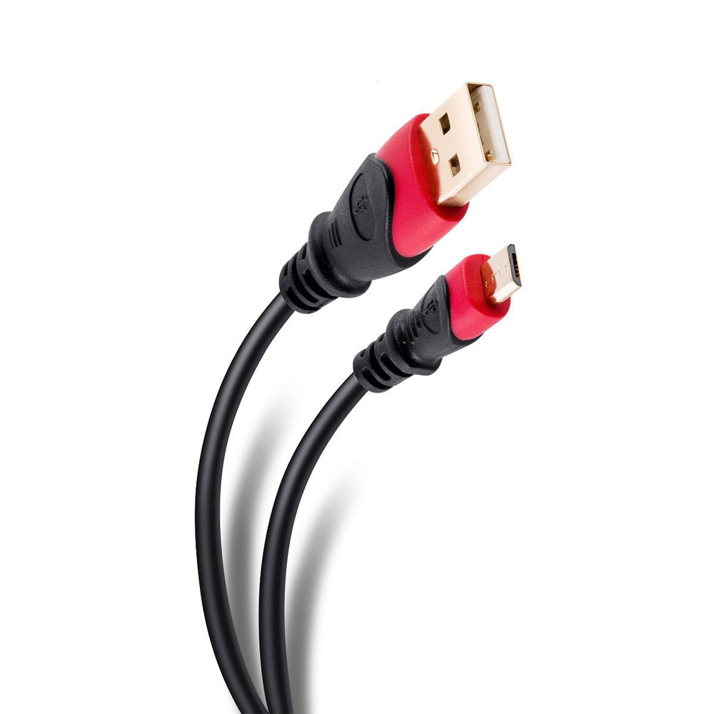 Cable Elite reforzado USB a micro USB, de 30 cm Cable Elite reforzado USB a micro USB, de 30 cm