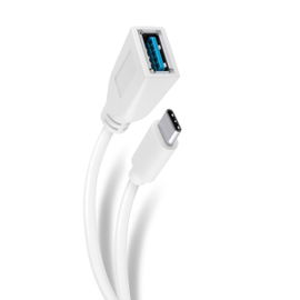 Cable USB C a jack USB 3.0, de 20 cm Cable USB C a jack USB 3.0, de 20 cm
