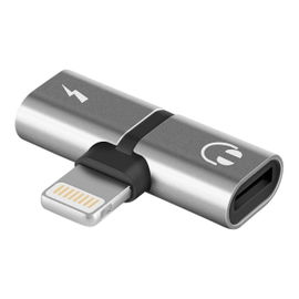 Adaptador / Divisor Lightning para audio y carga