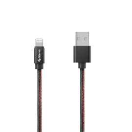 Cable USB a Lightning, de 1,2 m, con forro de mezclilla